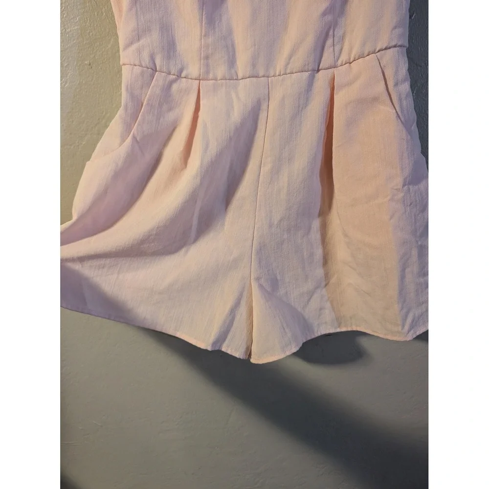 Francesca's Blue Rain Baby‎ Pink Romper sz M - Picture 4 of 6